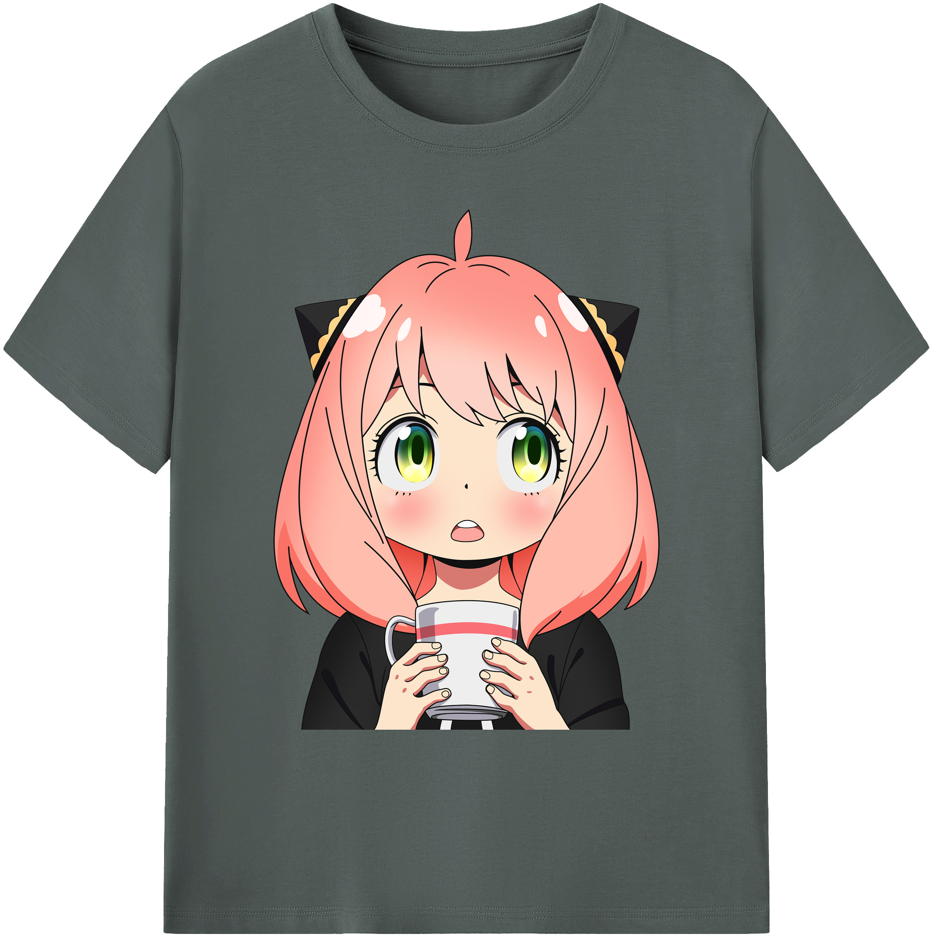 （画像用） SPY×FAMILY间谍家家酒 綿100％ メンズ半袖Tシャツ｜肌触りやわらか＆通気性